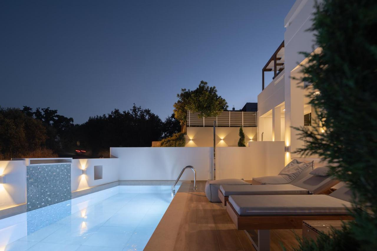 De Light Boutique Villas I II & III - Close To Rethymno, By Thinkvilla 앗시파프론 외부 사진