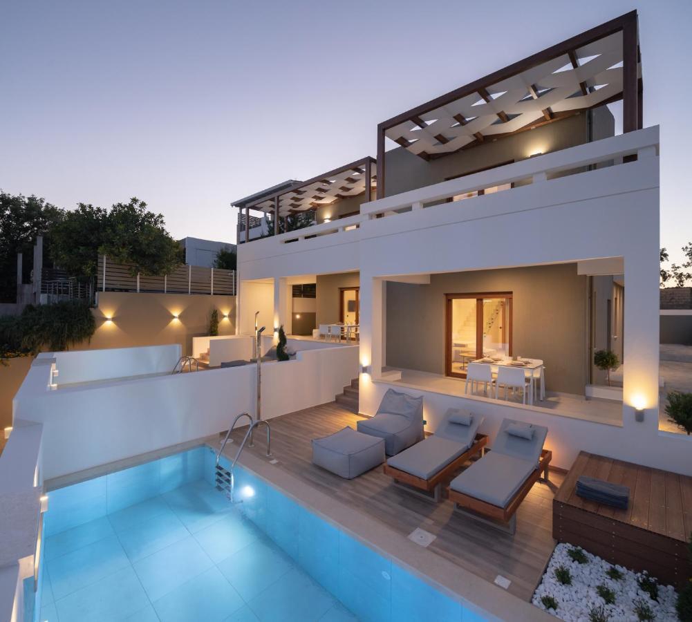 De Light Boutique Villas I II & III - Close To Rethymno, By Thinkvilla 앗시파프론 외부 사진