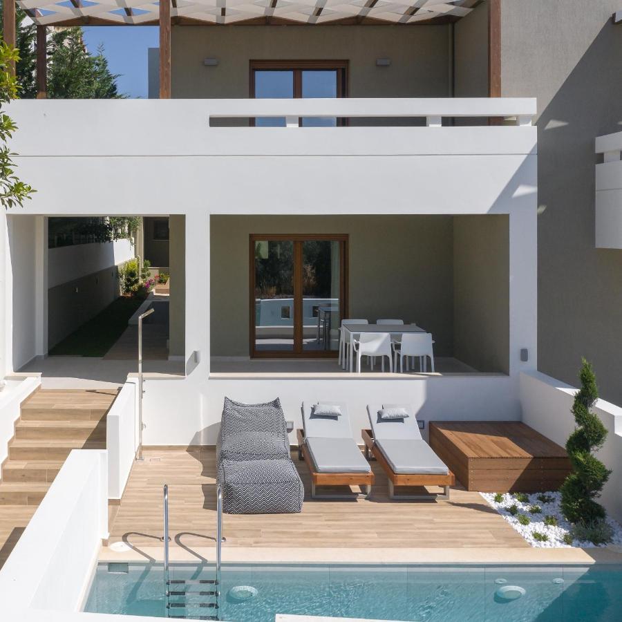 De Light Boutique Villas I II & III - Close To Rethymno, By Thinkvilla 앗시파프론 외부 사진