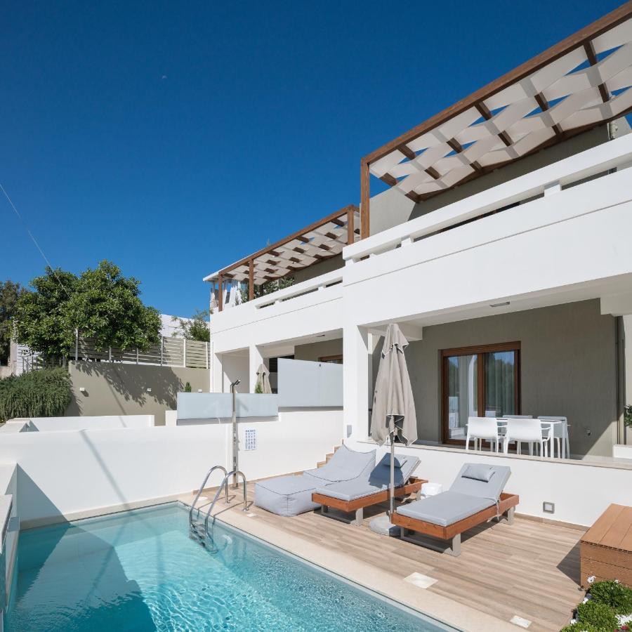 De Light Boutique Villas I II & III - Close To Rethymno, By Thinkvilla 앗시파프론 외부 사진