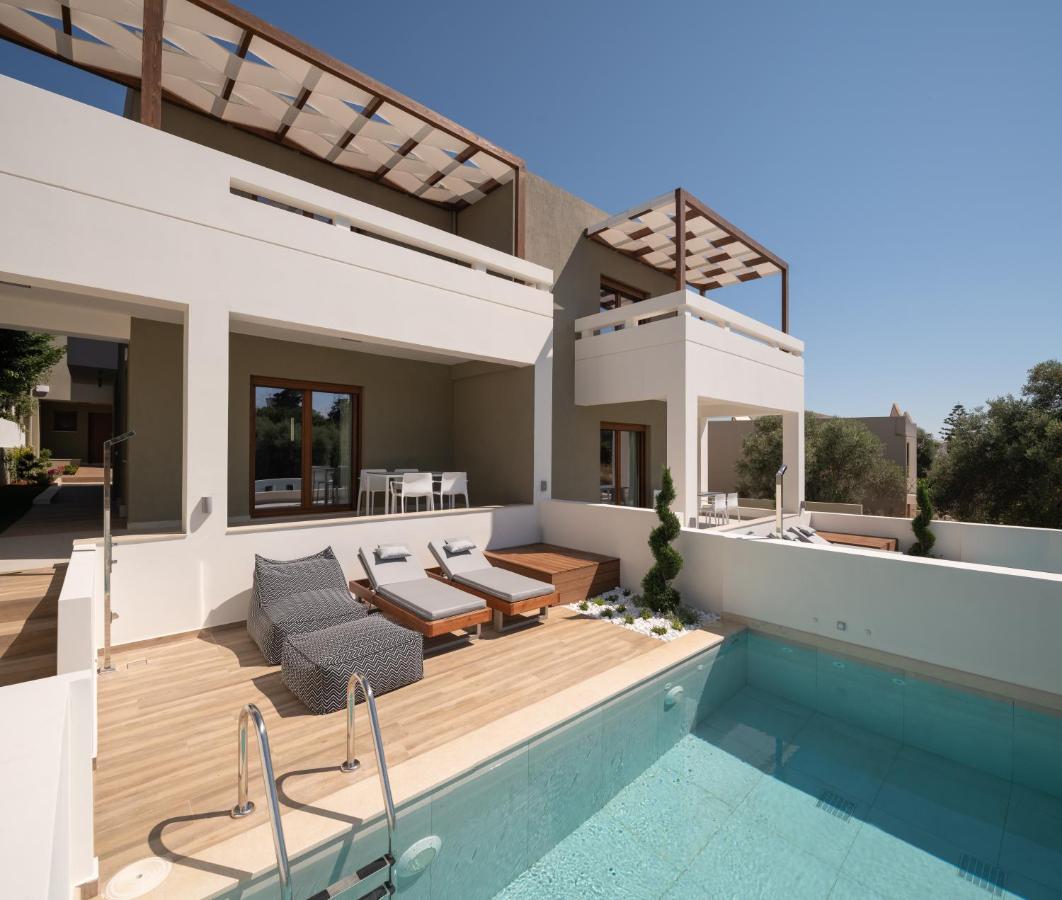 De Light Boutique Villas I II & III - Close To Rethymno, By Thinkvilla 앗시파프론 외부 사진
