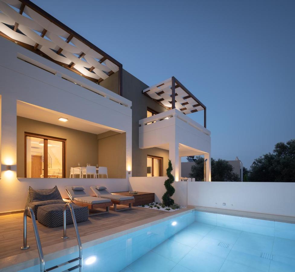 De Light Boutique Villas I II & III - Close To Rethymno, By Thinkvilla 앗시파프론 외부 사진