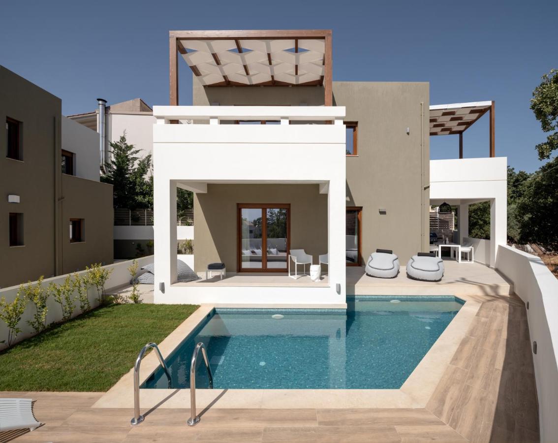 De Light Boutique Villas I II & III - Close To Rethymno, By Thinkvilla 앗시파프론 외부 사진