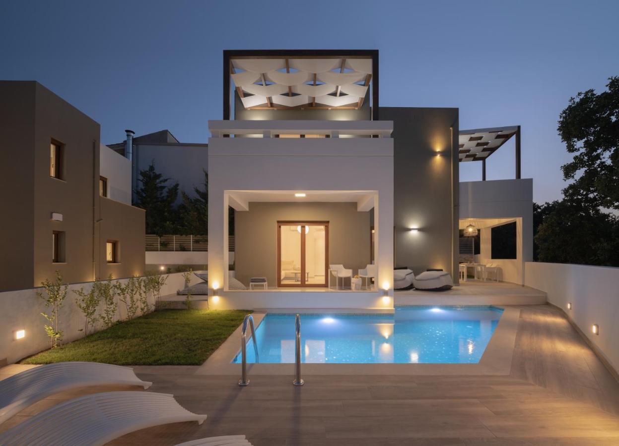 De Light Boutique Villas I II & III - Close To Rethymno, By Thinkvilla 앗시파프론 외부 사진
